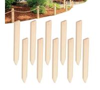 Piquets en bois pour - Marqueurs décoratifs rustiques stables - Piquets de qualité et d'enquête, pour extérieur, cour, sol, , arbre, légumes, marquage, adresse, clôture, lignes de base