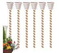 Piquets en cuivre pour le jardinage - Bâtons de support à longue bobine, piquets de d'électrolyture, pour extérieur, cour, paysage, pelouse, verger, serre, ferme