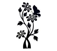 Piquets en fer antirouille, adaptés pour les jardins fleuris, les allées, les paysages extérieurs, les arrangements floraux, les piquets de cour