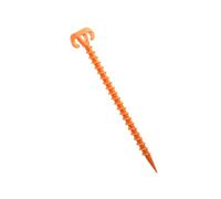 Piquets en Métal pour Sol | 28 cm Résistance aux Vents et Métal Robustes | Pieux à Visser pour Tente et Plage | pour Pêche Chasse Bâche Tente Jardin Plage