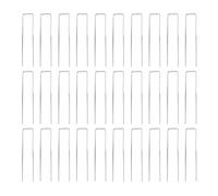 Piquets en Métal pour Sol - 30 Pièces Pointes en Métal Toutes Saisons pour Jardin - Piquets Toile De Paysage Et Sol - pour Camping Clôture Filet Support Pelouse Décoration Extérieure Bâche