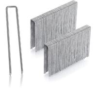 Piquets fixes - YYV - 100 pièces - Acier galvanisé - Longueur 200 mm - Tête plate