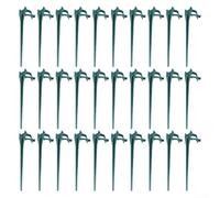 Piquets Guirlande Noël 30 19cm Plastique pour Sol LED pour c7 | Matière plastique pour robuste Compatible lampes LED et incandescentes Usage extérieur Allées Jardin