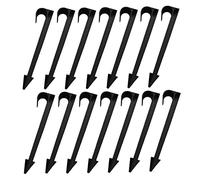 Piquets pour Irrigation Goutte à Goutte Piquets de Support pour Irrigation Goutte à Goutte Piquets de Fixation au Sol pour Tuyau de 16mm Utilisation dans Le Jardin 50PCS 11,2 cm