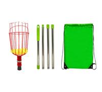 Piqueur De Fruits - Métal PP Sticker Fruit Grabber | Pôle De Sélection De Fruits Avec Panier | Télescopique En Acier Inoxydable À Longue Portée | Picker À Cerise Détachable À La Rouille Pour Une Prune