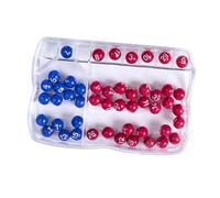 Piqueur de numéros de loterie - Machine de sélection aléatoire manuelle, construction en plastique durable, outil de dessin de balle rotatif en douceur, sélecteur de chiffres équitable |