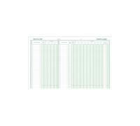 Piqûre Exacompta Journal de caisse ou de Banque 5D/5C 32x25cm vertical 80p G