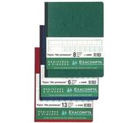 Exacompta – Réf. 14060E – 6 colonnes 31 lignes 80 pages format vertical 320×250 mm – 4 couleurs