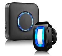 PIR Détecteur de Mouvement Alarme Wireless Système d'Alarme de Sécurité 110 DB Capteur de Mouvement Infrarouge Anti-vol à l'intérieur 150 M Sonnette sans Fil pour Maison, Camping-Car, Garage, Magasin
