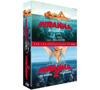 Coffret Piranha 3D et Piranha 3D 2 Edition Limitée DVD