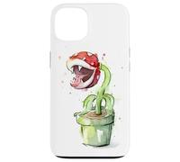 Piranha Plant Retro Video Game Art Coque pour iPhone 13