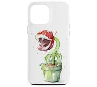 Piranha Plant Retro Video Game Art Coque pour iPhone 13 Pro Max