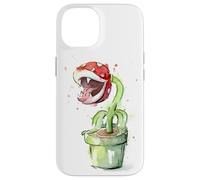 Piranha Plant Retro Video Game Art Coque pour iPhone 14