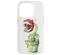 Piranha Plant Retro Video Game Art Coque pour iPhone 14 Pro