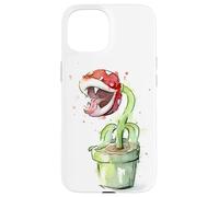 Piranha Plant Retro Video Game Art Coque pour iPhone 15