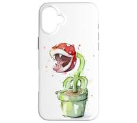 Piranha Plant Retro Video Game Art Coque pour iPhone 16 Plus