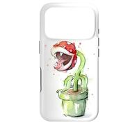 Piranha Plant Retro Video Game Art Coque pour iPhone 17 Pro