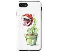Piranha Plant Retro Video Game Art Coque pour iPhone SE (2020) / 7/8