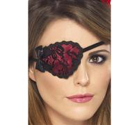 Pirate Cache Femmes Noir Dentelle Bandeau Oeil Accessoire Déguisement