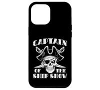 Pirate Captain of The Ship Show Funny Humour Pun Homme Femme Coque pour iPhone 12 Pro Max