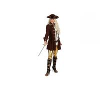 Pirate Costume Ta.48 femmes manteau brun Carnaval Seeräuberin Jacket