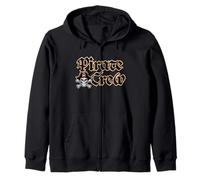 Pirate Crew Crâne et os croisés Drôle Pirate vieilli Sweat à Capuche