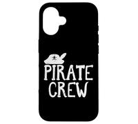 Pirate Crew Funny Team Squad Group Assorti pour Hommes, Femmes, Enfants Coque pour iPhone 16