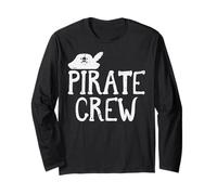 Pirate Crew Funny Team Squad Group Assorti pour Hommes, Femmes, Enfants Manche Longue