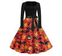 Pirate Deguisement Femme， Sang， Costume Halloween Adulte Sexy， Faucheuse， Déguisement Halloween, Cocktail， Robe Vampire, Tenue， Tenue Gothique Femme， Pirate， Deguisement S