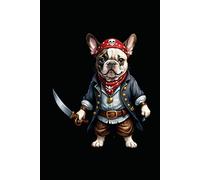 PIRATE DOG: ANIMALS OF THE WORLD, Positive Affirmation, Motivational and Inspirational Notebook, Animal Notebook, Birthday Gifts, Motivational Gifts, Notebook Gifts, Anniversary Gifts, For All...