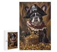 Pirate Dog Treasure Chest-11 Puzzle 1000 Pièces Educa Jouet en Bois Cadeau Unique Décoration Intérieure Jeu Éducatif Challenge Toy Adultes Et Enfants À Partir De 14 Ans 1000 PCS