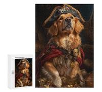 Pirate Dog Treasure Chest-52 Puzzle 1000 Pièces Educa Jouet en Bois Cadeau Unique Décoration Intérieure Jeu Éducatif Challenge Toy Adultes Et Enfants À Partir De 14 Ans 300 PCS