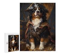 Pirate Dog Treasure Chest-62 Puzzle 1000 Pièces Educa Jouet en Bois Cadeau Unique Décoration Intérieure Jeu Éducatif Challenge Toy Adultes Et Enfants À Partir De 14 Ans 500 PCS