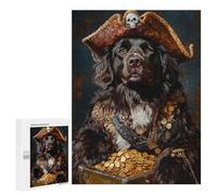 Pirate Dog Treasure Chest-78 Puzzle 1000 Pièces Educa Jouet en Bois Cadeau Unique Décoration Intérieure Jeu Éducatif Challenge Toy Adultes Et Enfants À Partir De 14 Ans 500 PCS