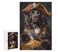 Pirate Dog Treasure Chest-78 Puzzle 1000 Pièces Educa Jouet en Bois Cadeau Unique Décoration Intérieure Jeu Éducatif Challenge Toy Adultes Et Enfants À Partir De 14 Ans 1000 PCS