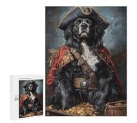 Pirate Dog Treasure Chest-80 Puzzle 1000 Pièces Educa Jouet en Bois Cadeau Unique Décoration Intérieure Jeu Éducatif Challenge Toy Adultes Et Enfants À Partir De 14 Ans 500 PCS