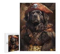 Pirate Dog Treasure Chest-81 Puzzle 1000 Pièces Educa Jouet en Bois Cadeau Unique Décoration Intérieure Jeu Éducatif Challenge Toy Adultes Et Enfants À Partir De 14 Ans 500 PCS