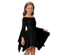 Pirate Fille pour Robe Gothique De pour Manches éVaséEs avec Volants Et éPaules DéNudéEs Haut Corset MéDiéVal Victorien