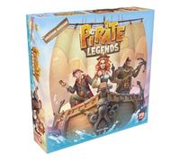 Pirate Legends ELZNIR GAMES Jeu de société d'aventure stratégie Pirate pour 2 à 4 Joueurs à partir de 8 Ans 30 Min Chasse au trésor, Exploration des îles, Jeu Maritime