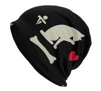 Pirate Notre Drapeau Signifie la Mort des Hommes Femmes Tuques Adultes Casquettes Tricotant Bonnet Hip hop Chaud Automne-Hiver Extérieur Skullies