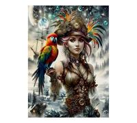 Pirate Perroquet Navire 1000pcs Mini Puzzle pour Famille Difficile