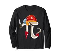 Pirate Pi Day Science Math Teacher Mathematics Symbol Manche Longue