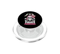 Pirate Princess Hat Coquette Bow Cute Girls Kids Graphic PopSockets PopGrip pour MagSafe