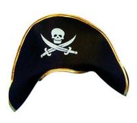 Pirate Souple Enfant Bicorne - Noir - Taille Unique noir G