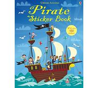 Livre d'autocollants Pirate – Usborne Sticker Books