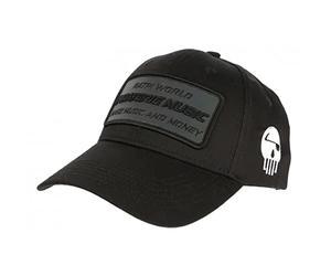 Piraterie Music Casquette Noire Ecusson Reflect Streetwear Baseball - Taille Unique - Noir