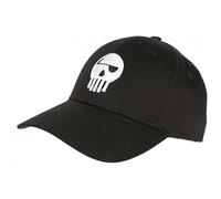 Piraterie Music Casquette Noire et Blanche Visuel Skull Streetwear Baseball - Taille Unique - Noir