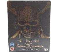 Pirates des Caraïbes Blu-ray 3D+2D SteelBook Débossé La Vengeance Salazar Zavvi G
