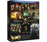 Pirates des Caraïbes – Blu-ray – Coffret Intégrale 5 Films – Disney