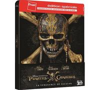 Pirates des Caraïbes La vengeance de Salazar Steelbook Edition spéciale Fnac Blu-ray 3D